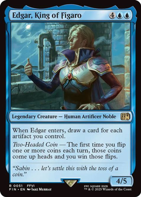 Hovedbilde Edgar, King of Figaro (Foil)